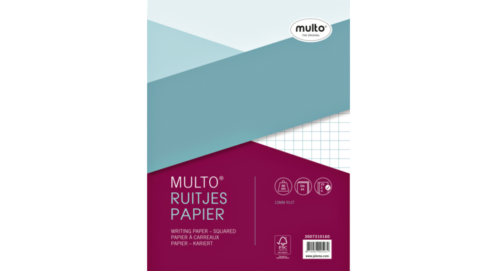 Interieur multo 23r ruit 10mm 80gr 50v