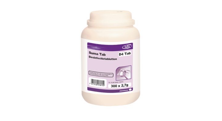 Suma Tab, D4, desinfectietabletten, 300 stuks