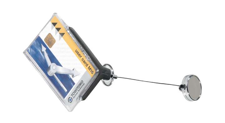 Durable, veiligheidspashouder 8307 met afrolmechanisme, antr
