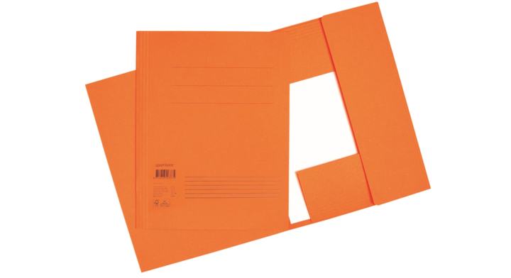 Dossiermap quantore fo 320gr oranje
