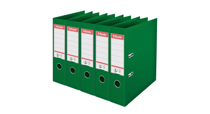 Ordner esselte no 1 power pp 75 mm 5 stuks groen(162560)