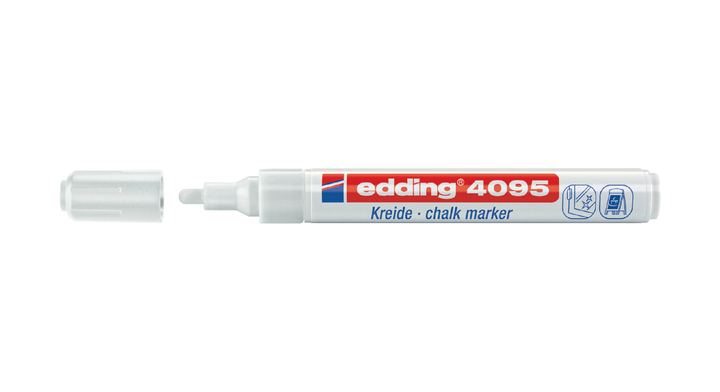 Viltstift edding 4095 window rond 2-3mm wit(4060049)