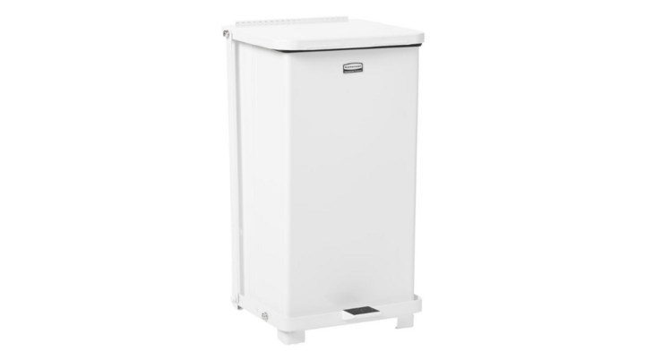 Rubbermaid Defender, pedaalemmer, 45 liter, wit, VB 074053