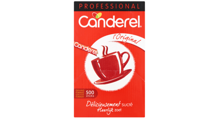 Canderel Professional, zoetstofstick, 0.5 gram, 60108587 (500 stuks)
