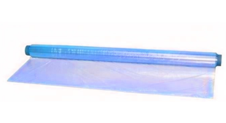 Vellen, MDPE 25my, 40x60cm, blauw, op rol (3000 stuks)