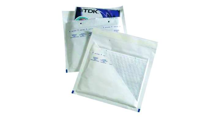 Envelop luchtkussen tbv cd 200x175mm wit, pak/5st