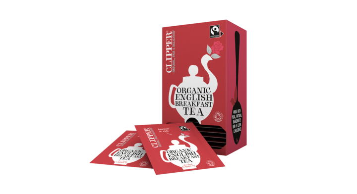 Clipper Fairtrade Bio, thee, English breakfast, JD0052 (25 stuks)