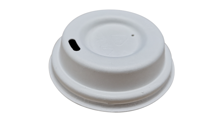 Deksel met drinkgat, fiber, 62mm, wit (2000 stuks) | OP=OP AANBIEDING