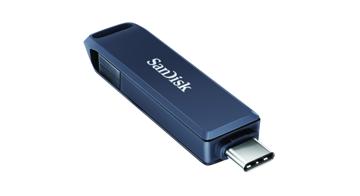 Phone drive 128gb lightning- usb-c blauw(sdixd0n-128g-gn6ne)