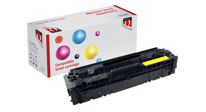 Tonercartridge Quantore alternatief tbv hp 203x cf542x 2.5k geel(k18119pr)