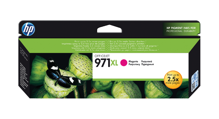 Inkjetcartridge hp cn627ae no 971xl 6.6k rood(cn627ae)