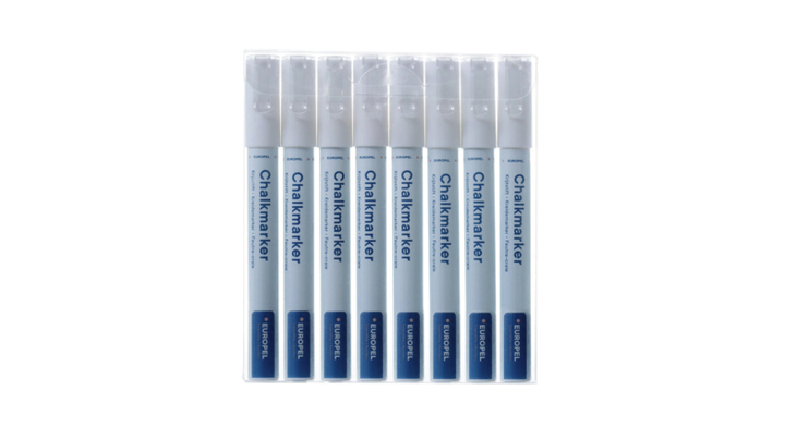 Krijtstift europel 3mm wit(356507)