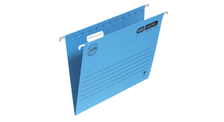 Hangmap elba verticflex ultimate a4 v-bodem blauw(901000)