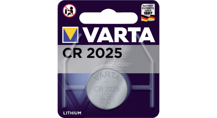 Batterij varta cr2025 lithium(6025101401)