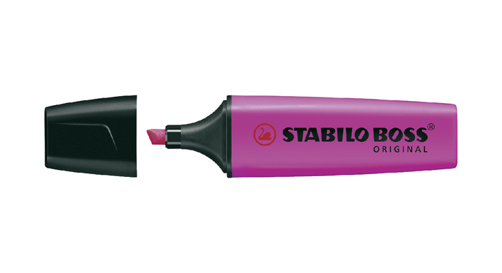 Markeerstift stabilo boss 7058 lila