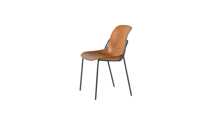 4-poots stoel Hemp-Fine zonder armlegger