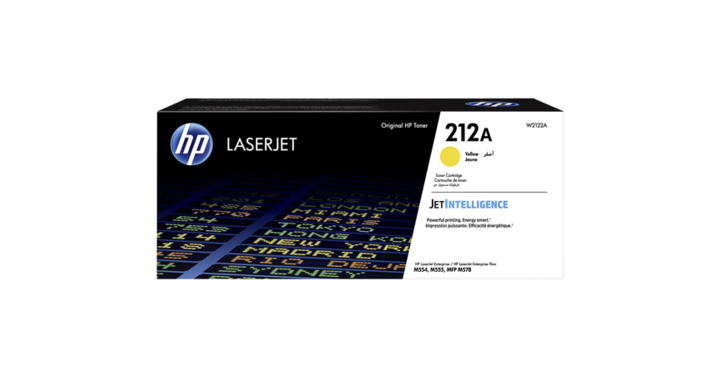 Tonercartridge hp w2122a 212a geel(w2122a)