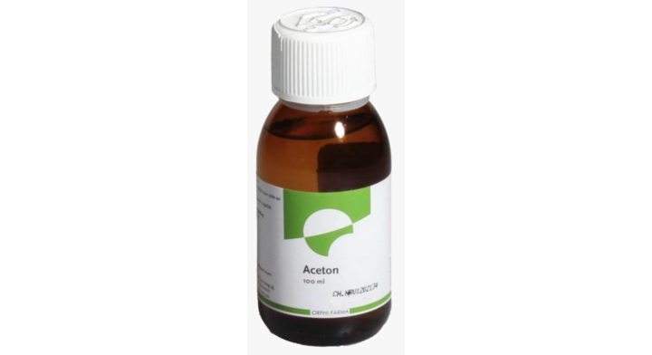 Tendo Aceton, huiddesinfectie/nagellakremover, 100 ml (1 stuk)