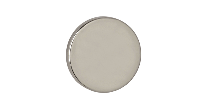 Magneet maul neodymium rond 20x3mm 4.2kg 4st