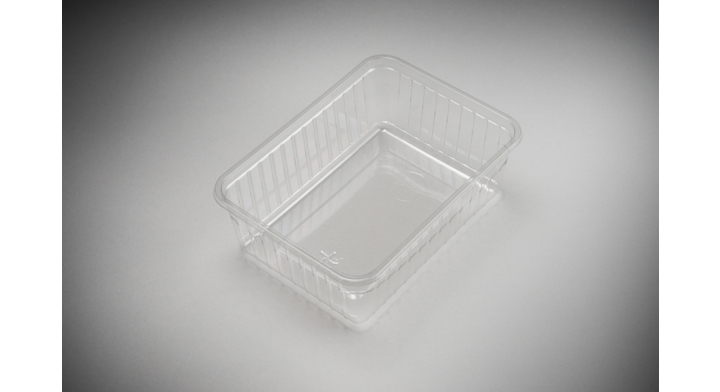 Bak, APET, 1000CC, 183x135x63mm, transparant (500 stuks)