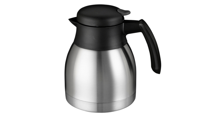 Bravilor, thermoskan, 1 liter, RVS/zwart, 7.171.323.201 (1 stuk)