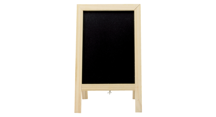 Krijtbord securit mini sandwich posterhouder plain(sbs-b-min