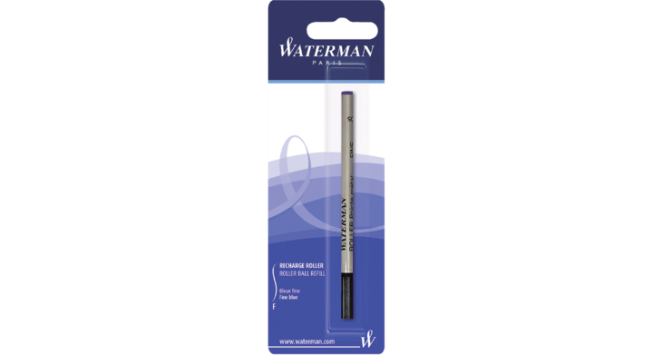 Rollerpenvulling waterman f blauw(1964018)