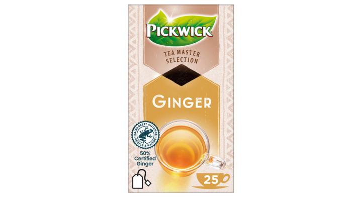 Pickwick Tea Master Selection, thee, ginger, 4060952 (25 stuks)