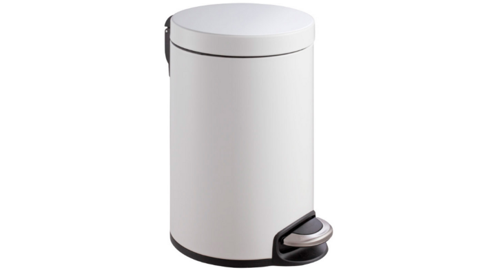Eko, Serene pedaalemmer, 12 liter, wit, VB 921512