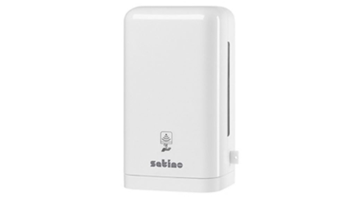Satino by WEPA | Multifunctionele Zeep Dispenser | Sensor | 1000ml | SF1 | Wit | 331060 - OP=OP AANBIEDING