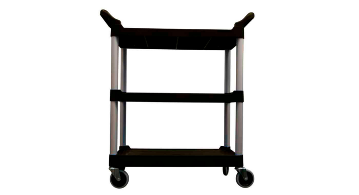 Rubbermaid, materiaalwagen, zwart, VB 003424