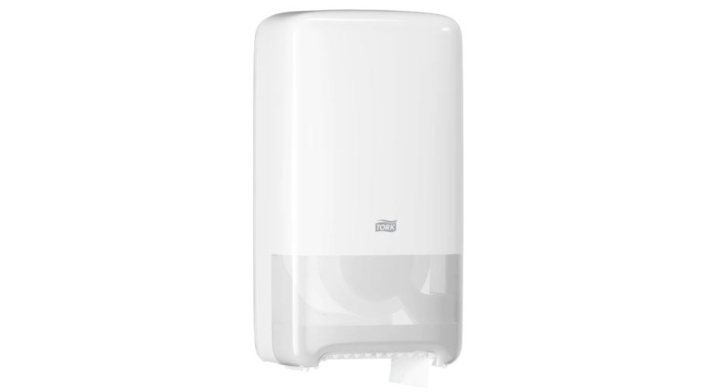 Tork Twin | Mid-Size Toiletpapier Dispenser | T6 | Wit | 557500