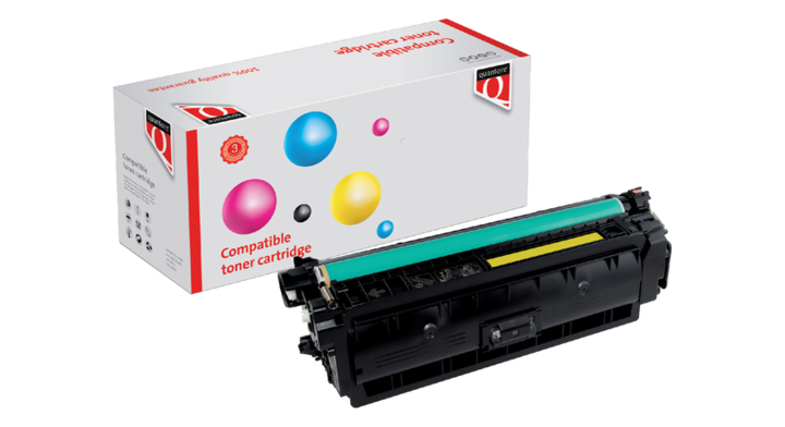 Tonercartridge Quantore alternatief tbv hp 508a cf362a 5k geel
