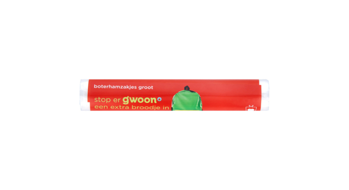 Boterhamzak G'woon | 80 stuks (3229133)