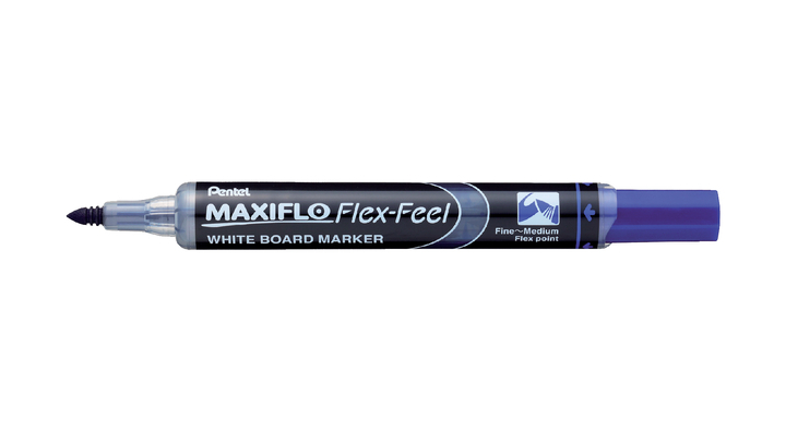 Viltstift pentel mwl5sbf whiteboard 1-5mm blauw(016882)