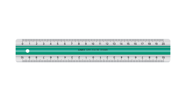 Liniaal linex super s20 20cm