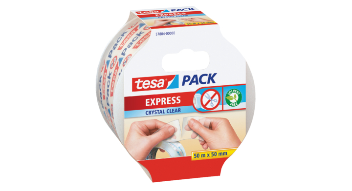 Plakband tesa zonder schaar  0,50x50mtr(57804-00000-00)
