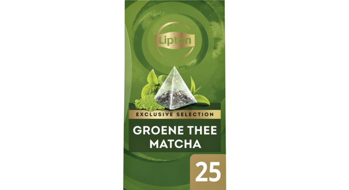 Lipton Exclusive Selection, groene thee, 2 gram, matcha, 67846486 (25 stuks)