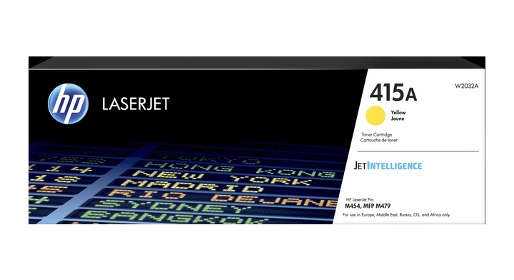 Tonercartridge hp 415a w2032a 2.1k geel(3431614)