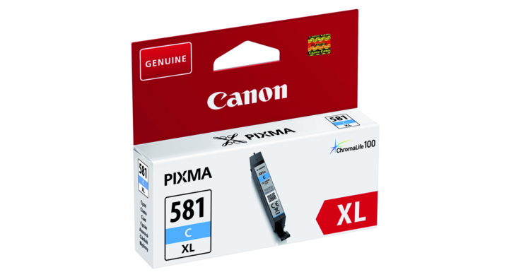 Inkcartridge canon cli-581xl blauw(2049c001)