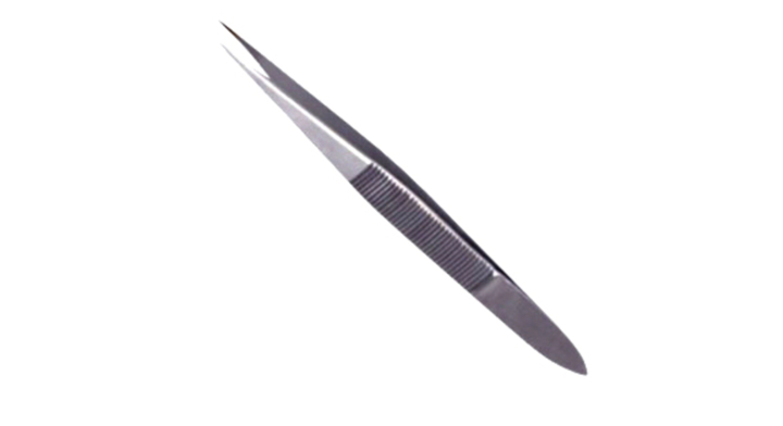 FixFirst, spitse pincet, 9 cm, RVS (1 stuk)