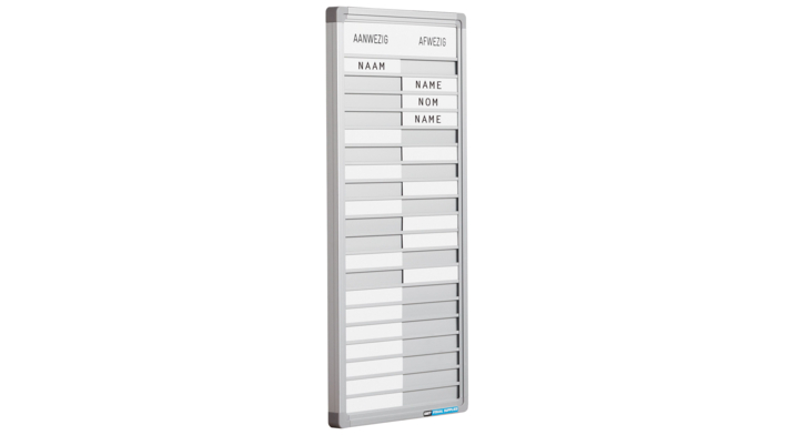 Smit Visual softline Presentiebord, 24x52cm profiel 16mm