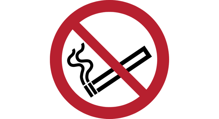 Tarifold, pictogram 'rookverbod', 20 cm, 7540005 (1 stuk)