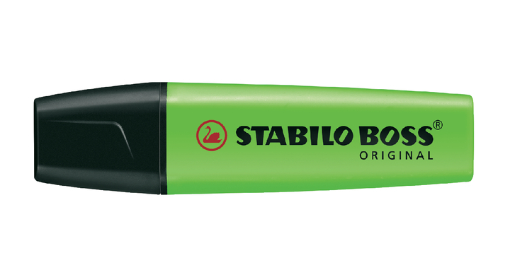 Markeerstift stabilo boss 7033 groen
