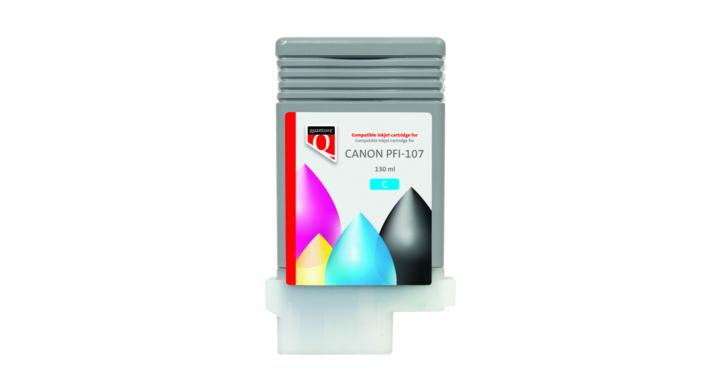 Inkcartridge quantore canon pfi-107 blauw(b45519pr)