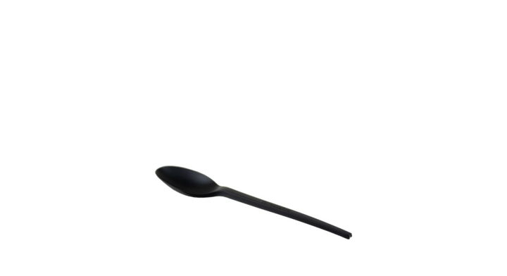 Lepel, CPLA, re-usable, 16.8cm, zwart (1000 stuks)