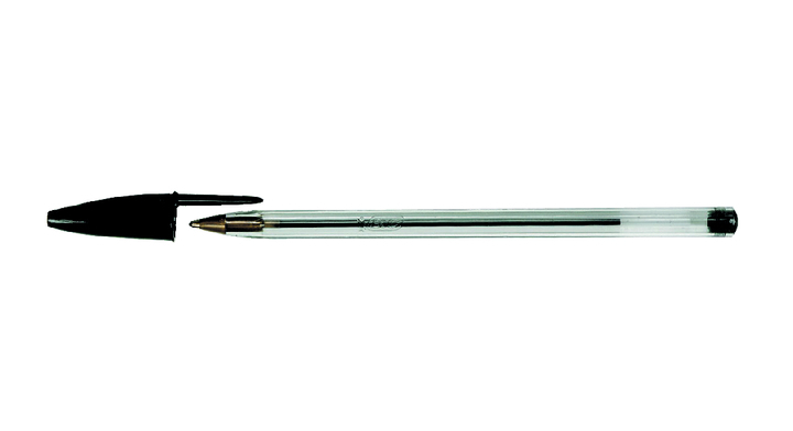 Balpen bic cristal zwart 90+10 gratis(896040)
