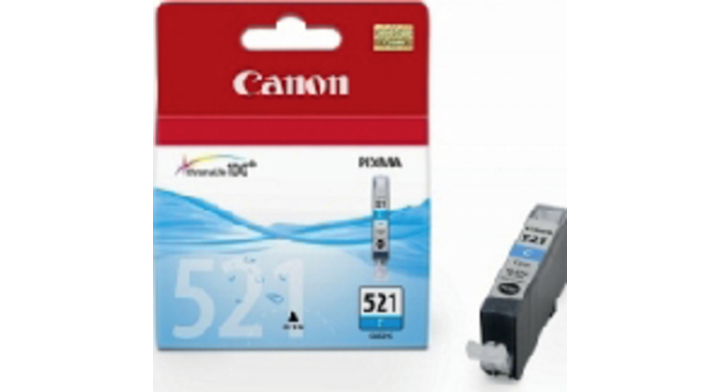 Inkcartridge canon cli-521 blauw