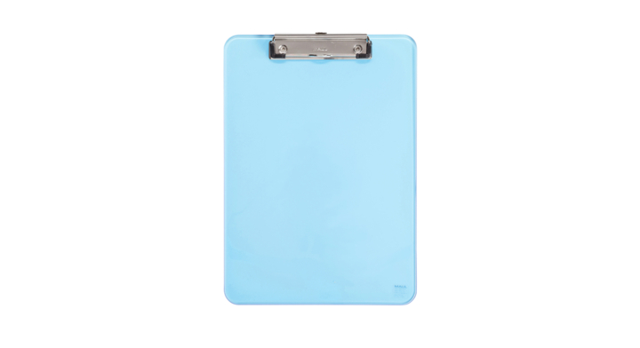 Klembord maul a4 transparant neon blauw(2340631)