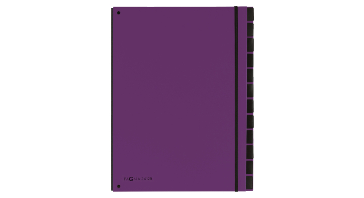 Sorteermap pagna trend 12tab a4 pp lila(p2412912)